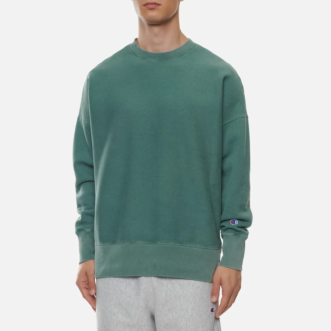 Champion Reverse Weave Мужская толстовка Garment Dye Crew Neck