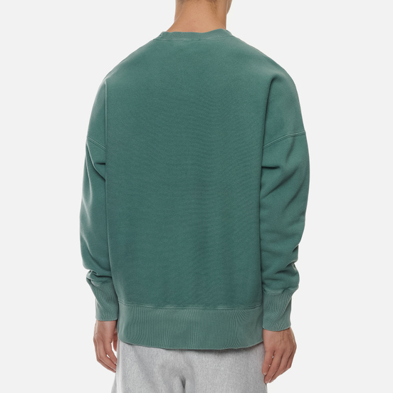 Мужская толстовка Champion Reverse Weave Garment Dye Crew Neck Teal