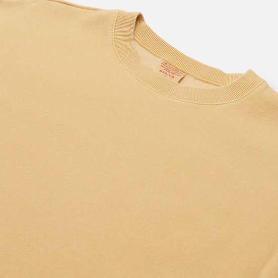Мужская толстовка Champion Reverse Weave Garment Dye Crew Neck Ochre