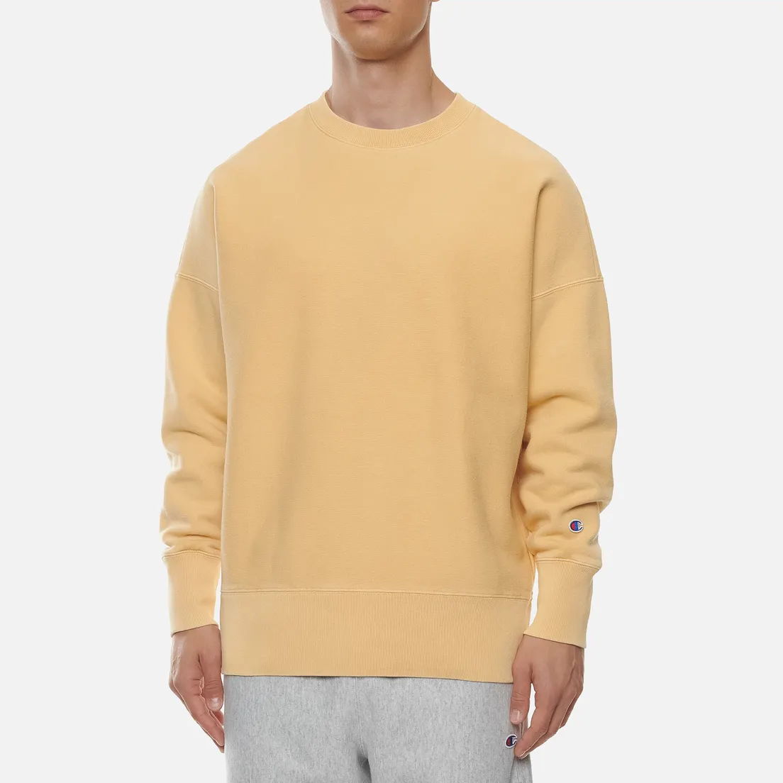 Champion Reverse Weave Мужская толстовка Garment Dye Crew Neck