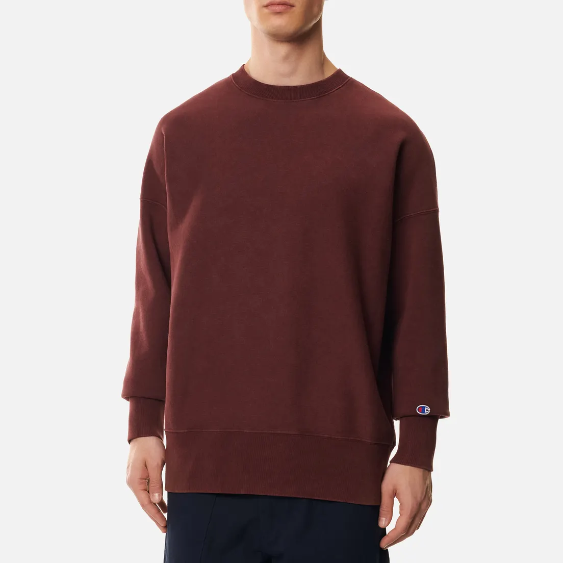 Champion Reverse Weave Мужская толстовка Garment Dye Crew Neck