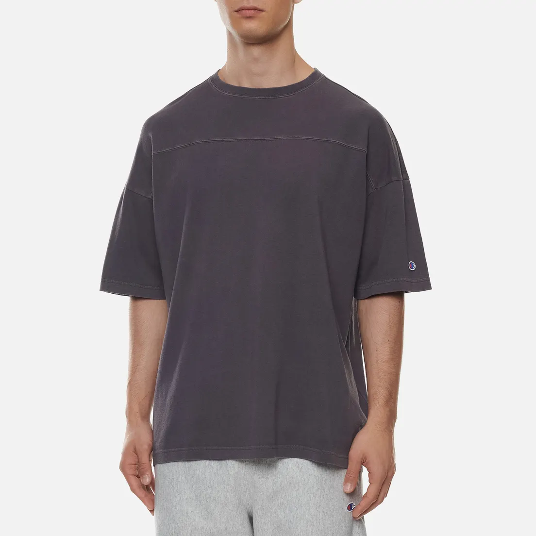 Champion Reverse Weave Мужская футболка Garment Dye Crew Neck