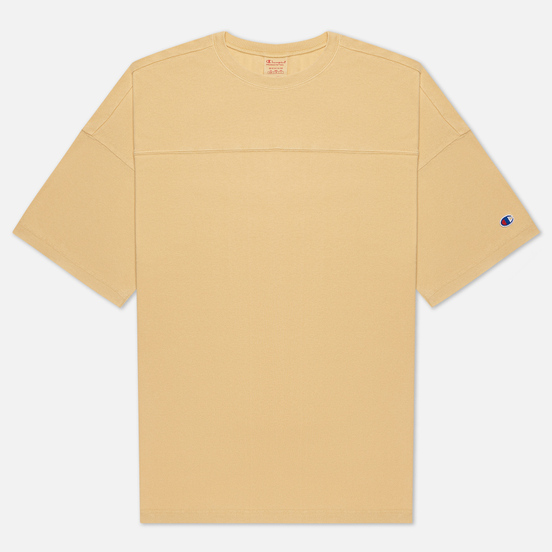 Мужская футболка Champion Reverse Weave Garment Dye Crew Neck Ochre