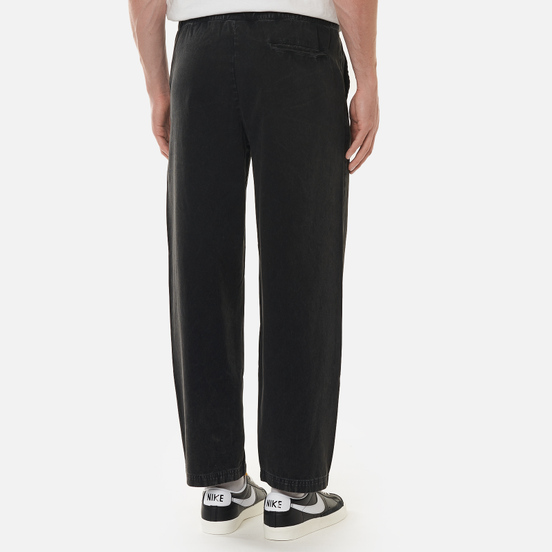 Мужские брюки Champion Reverse Weave Straight Leg Premium Cotton Track Black