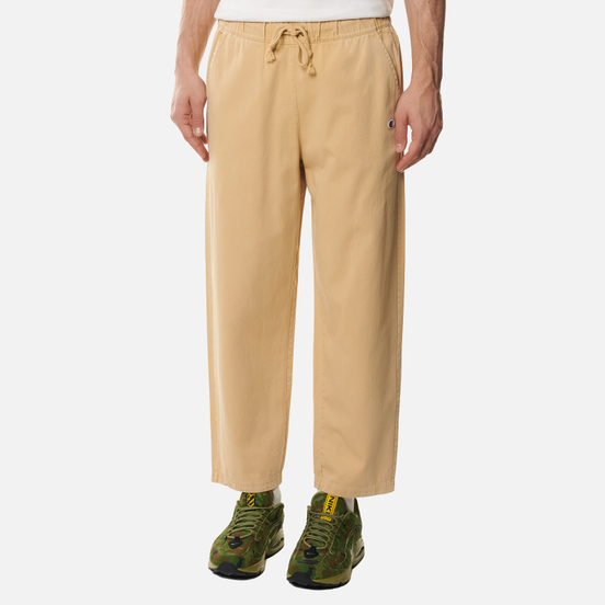Мужские брюки Champion Reverse Weave Straight Leg Premium Cotton Track Light Brown