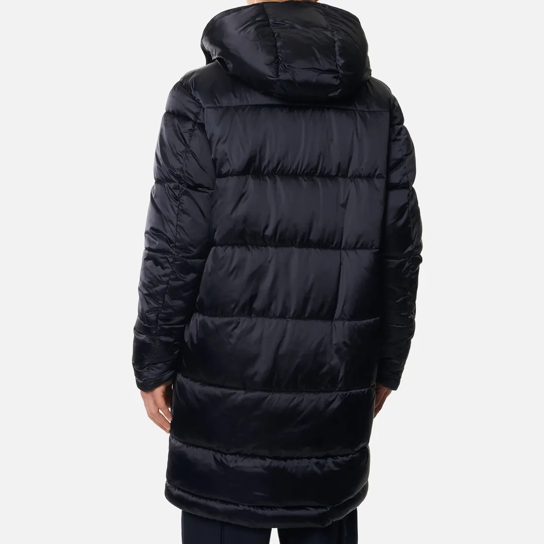 Champion Reverse Weave Мужской пуховик Zip-Up Padded Long Hooded