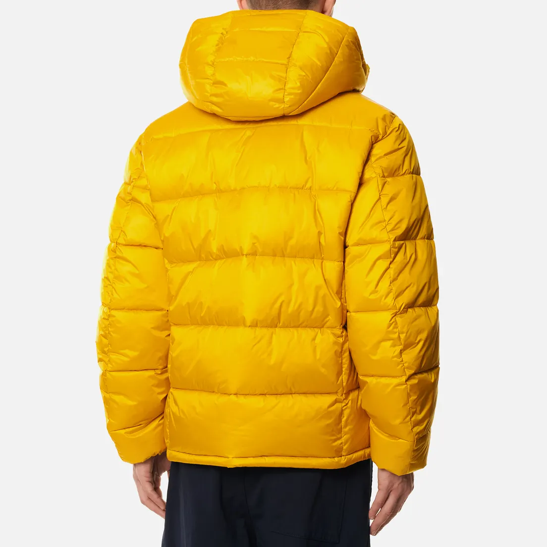 Champion Reverse Weave Мужской пуховик Water Repellent Shiny Nylon Hooded