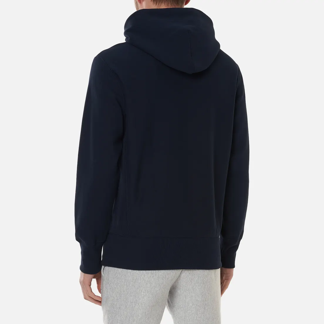 Champion Reverse Weave Мужская толстовка Big Script Hoodie