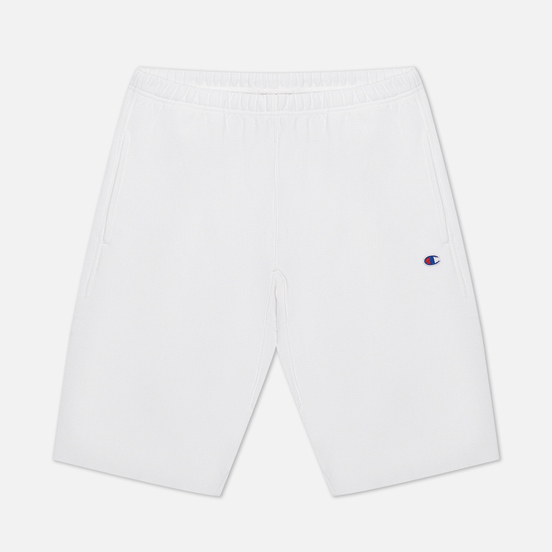 Мужские шорты Champion Reverse Weave Long Bermuda Brushed Fleece White