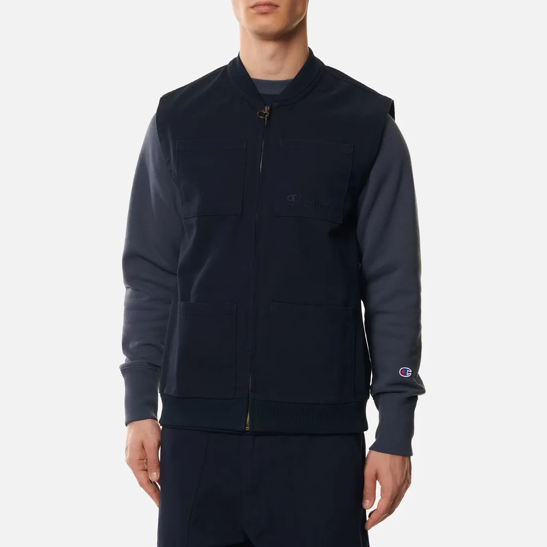 Champion Reverse Weave Мужской жилет Utility Cotton Gabardine