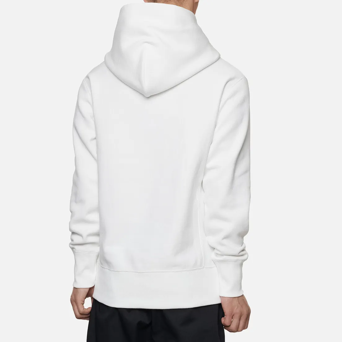 Champion Reverse Weave Мужская толстовка Big Script Chest & Logo Sleeve Hooded