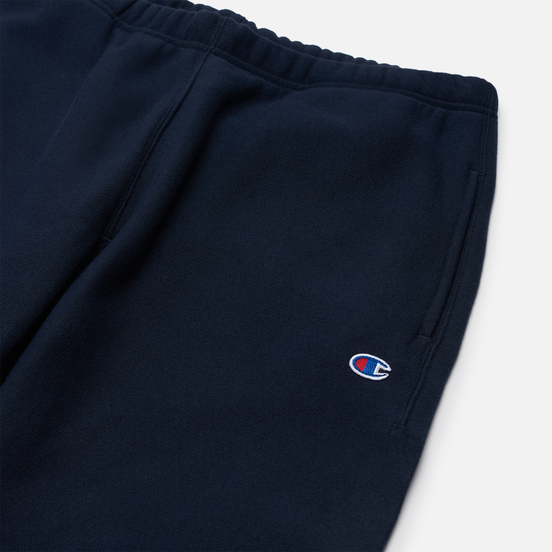 Мужские брюки Champion Reverse Weave Embroidered C Logo Joggers Dark Blue