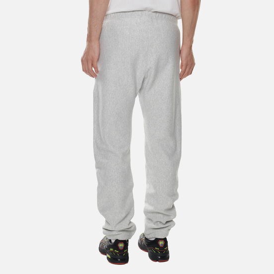Мужские брюки Champion Reverse Weave Embroidered C Logo Joggers Light Grey