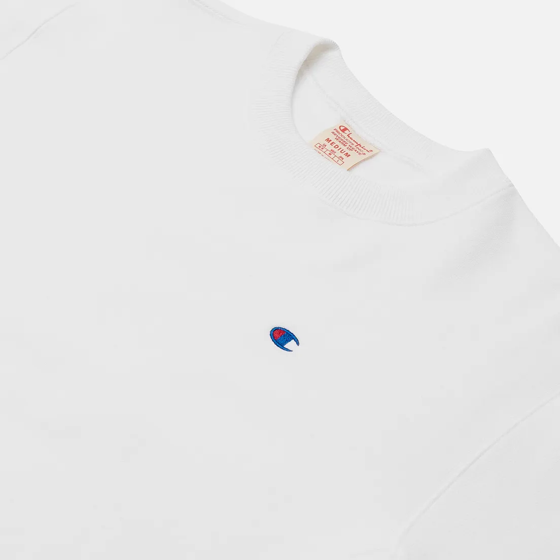 Champion Reverse Weave Мужская толстовка Small Logo Chest And Sleeve Crew Neck