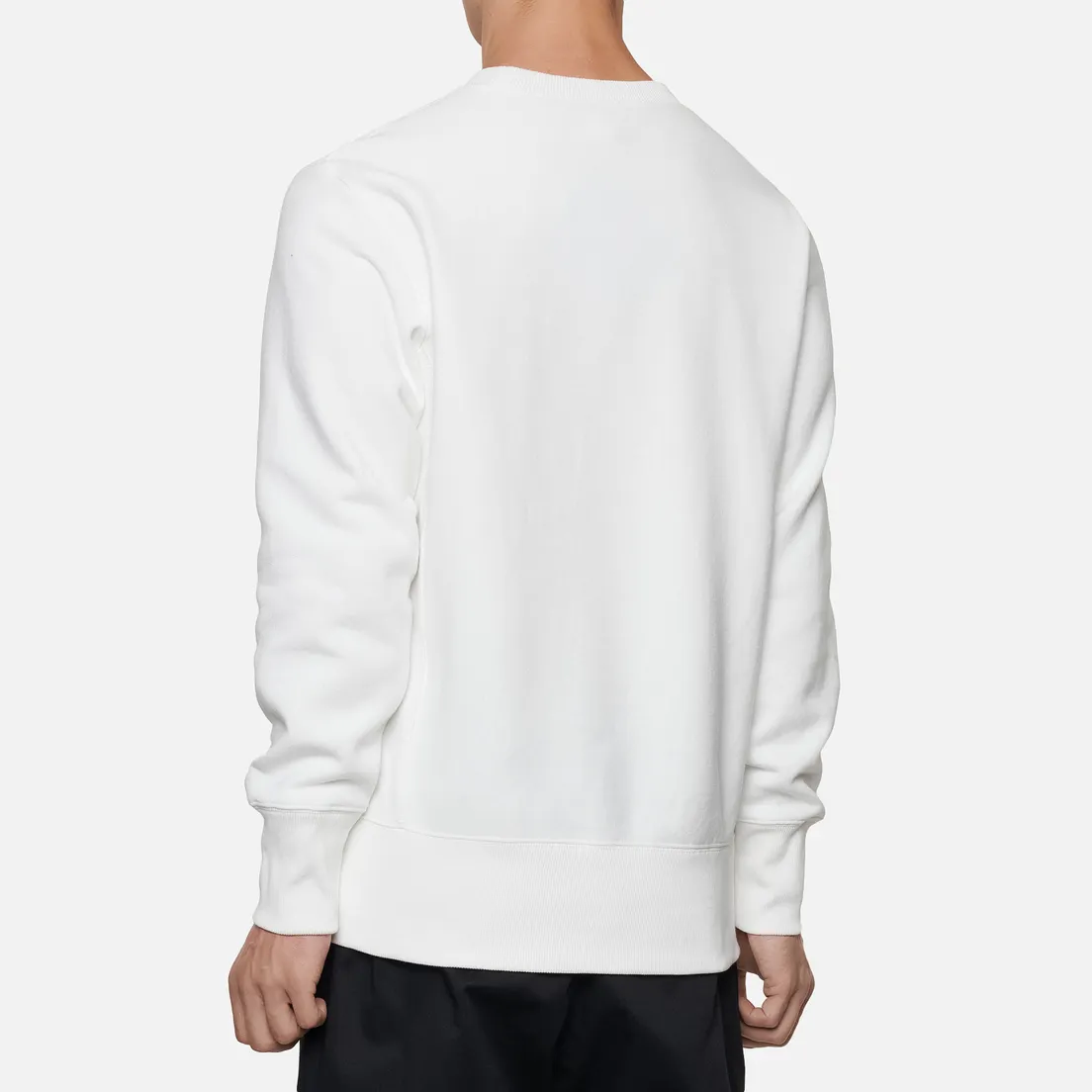 Champion Reverse Weave Мужская толстовка Small Logo Chest And Sleeve Crew Neck