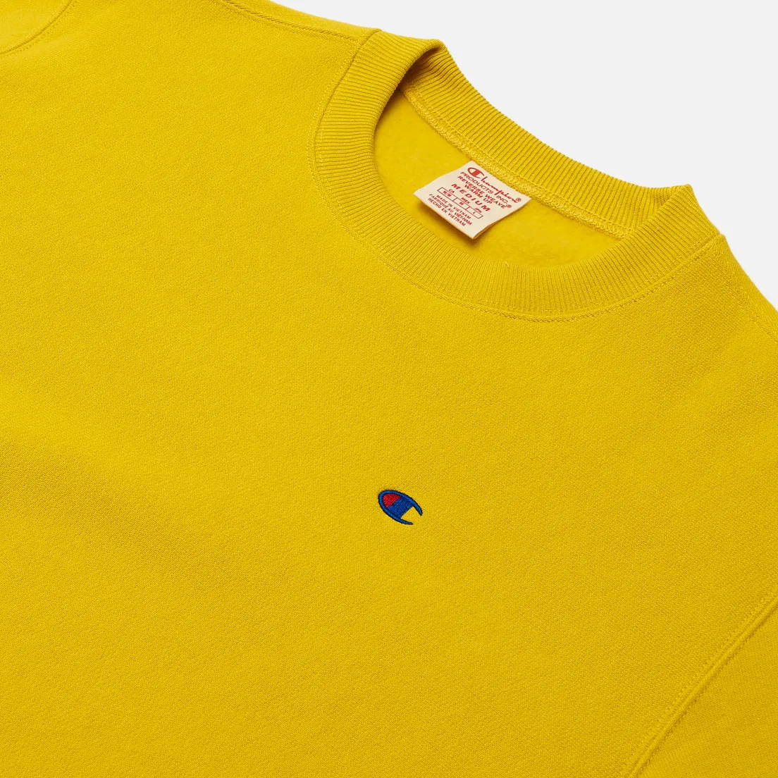 Champion Reverse Weave Мужская толстовка Small Logo Chest And Sleeve Crew Neck