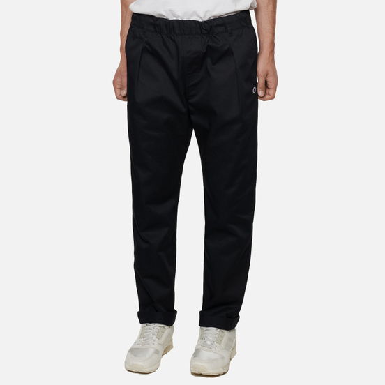 Мужские брюки Champion Reverse Weave Small Logo Straight Hem Black