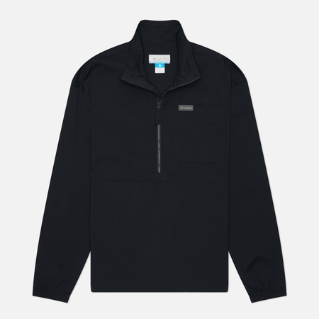Мужская рубашка Columbia Sportswear Landroamer Half Zip Overshirt, цвет чёрный, размер XXL