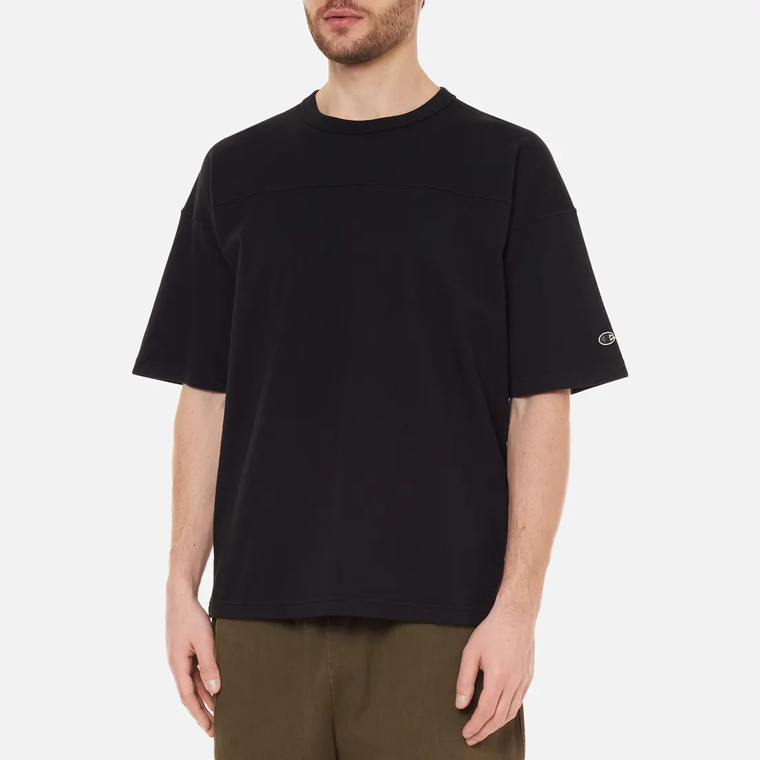 Champion Reverse Weave Мужская футболка Organic Cotton Crew Neck Custom Fit