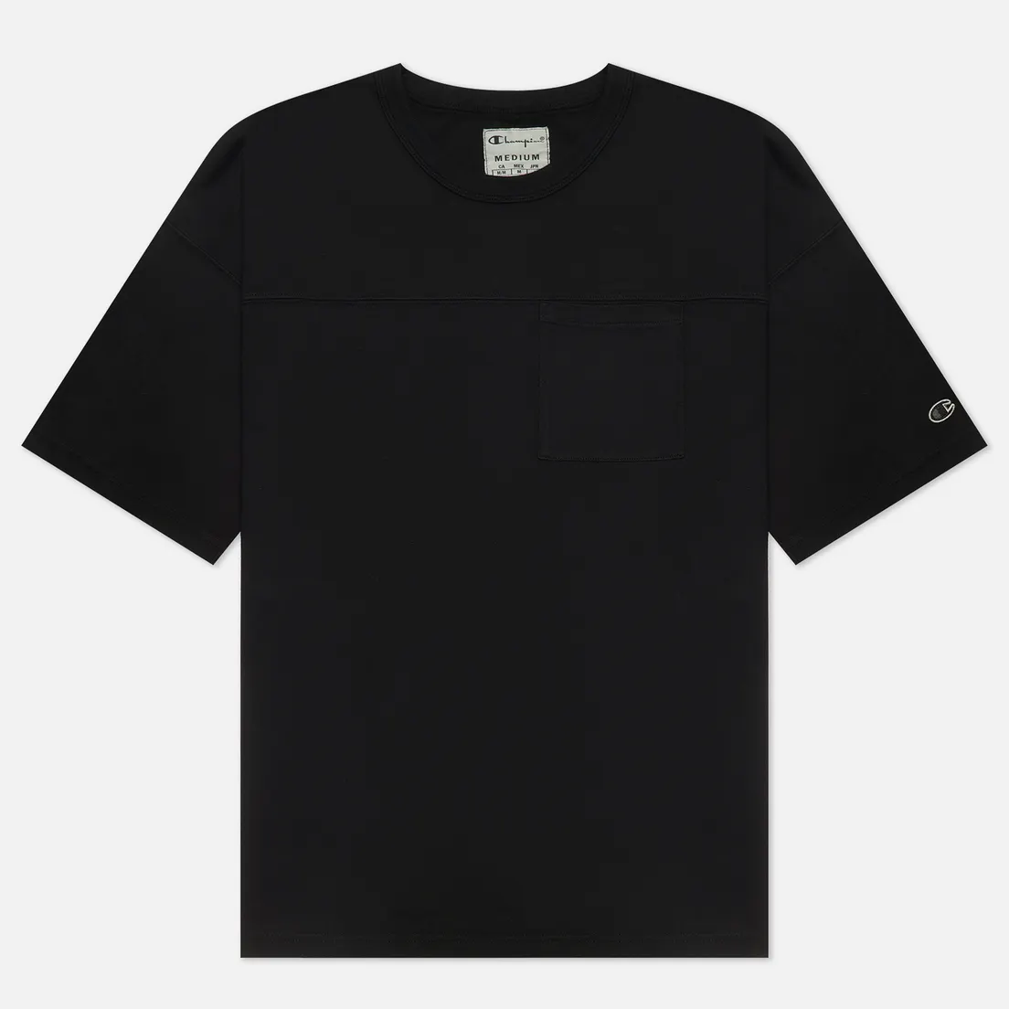 Champion Reverse Weave Мужская футболка Organic Cotton Patch Pocket Custom Fit