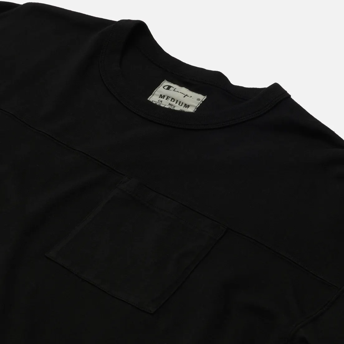 Champion Reverse Weave Мужская футболка Organic Cotton Patch Pocket Custom Fit