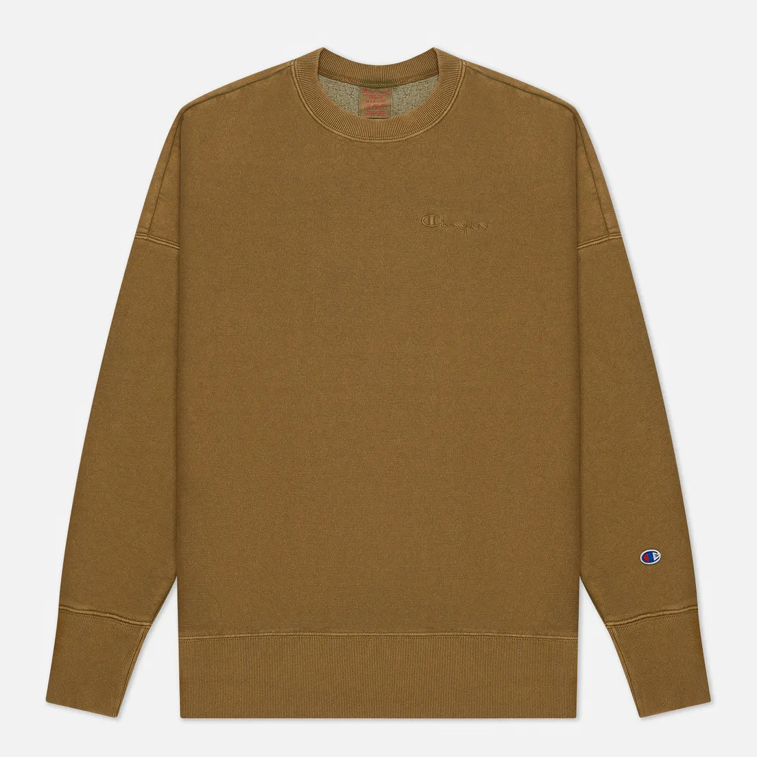 Champion Reverse Weave Мужская толстовка Script Logo Drop Shoulder