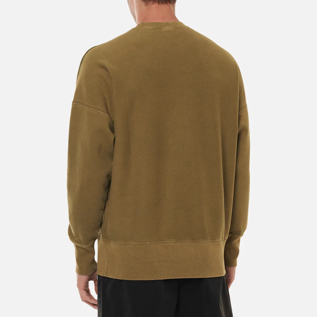 Champion Reverse Weave Мужская толстовка Script Logo Drop Shoulder