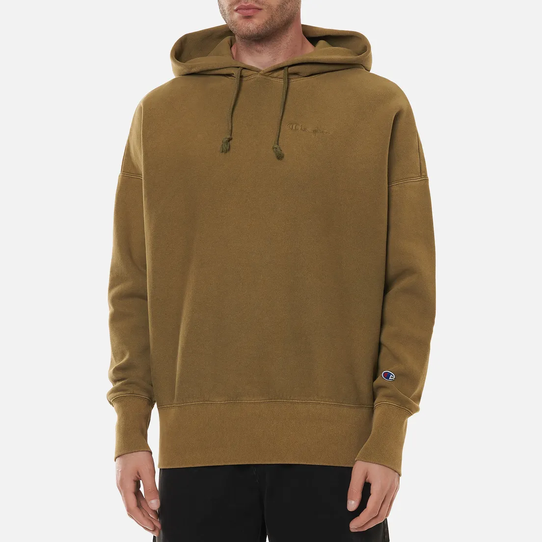 Champion Reverse Weave Мужская толстовка Script Logo Embroidery Hooded