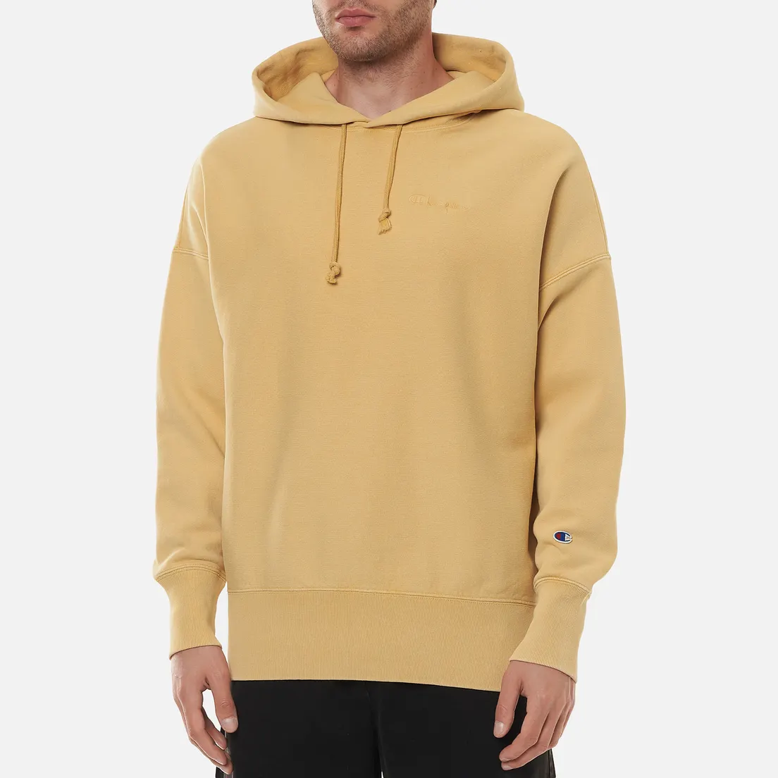 Champion Reverse Weave Мужская толстовка Script Logo Embroidery Hooded