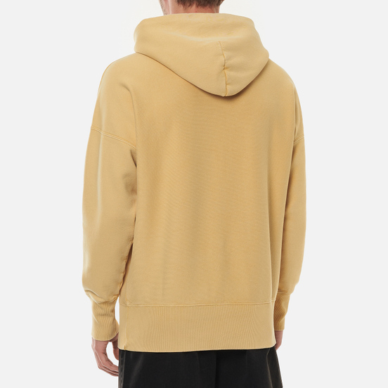 Мужская толстовка Champion Reverse Weave Script Logo Embroidery Hooded Light Brown