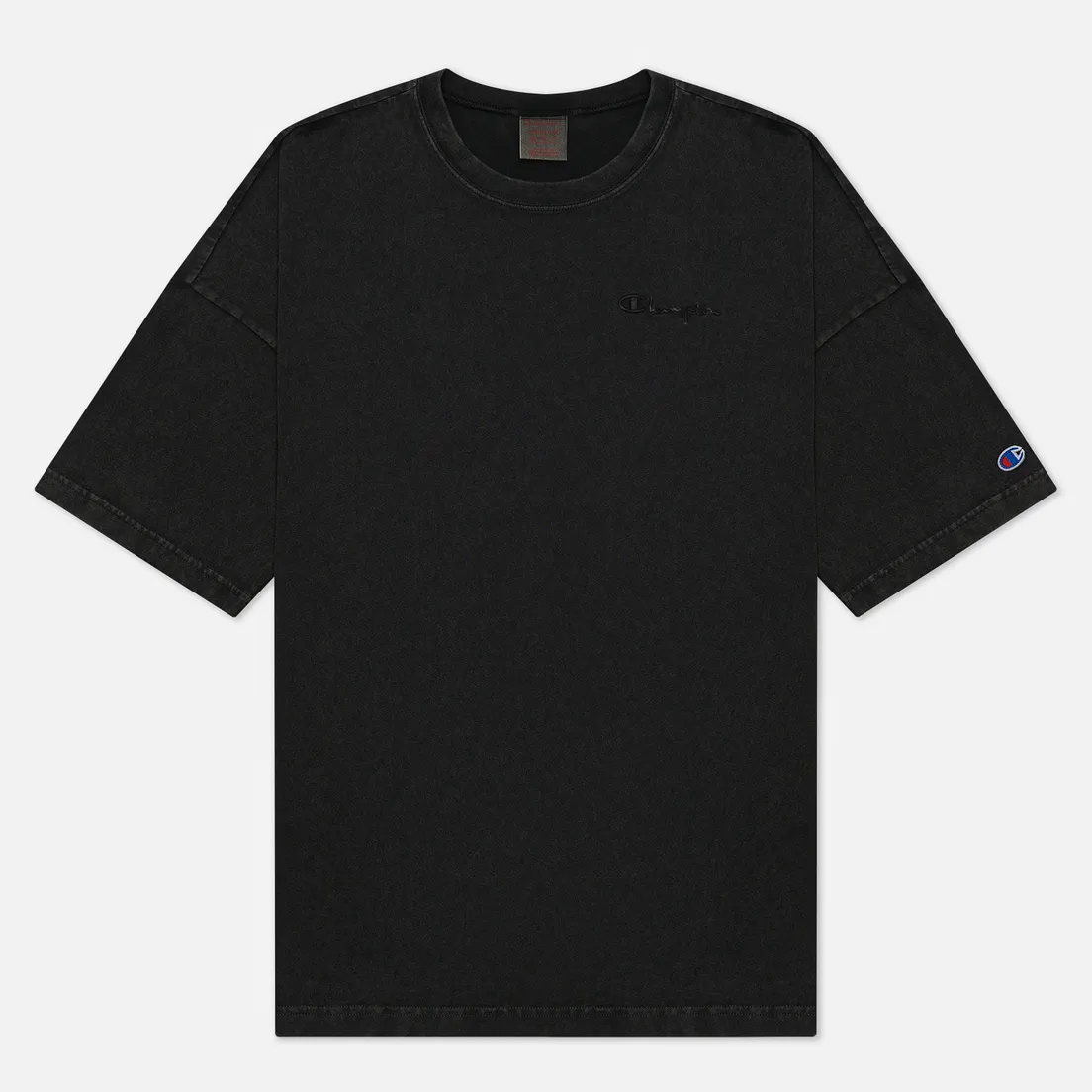 Champion Reverse Weave Мужская футболка Script Logo Drop Shoulder