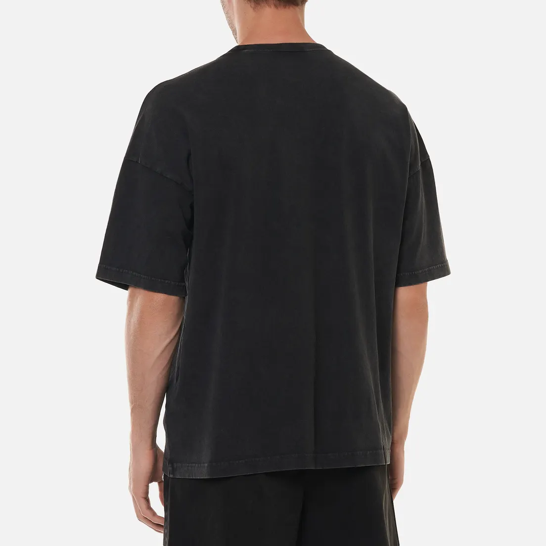 Champion Reverse Weave Мужская футболка Script Logo Drop Shoulder