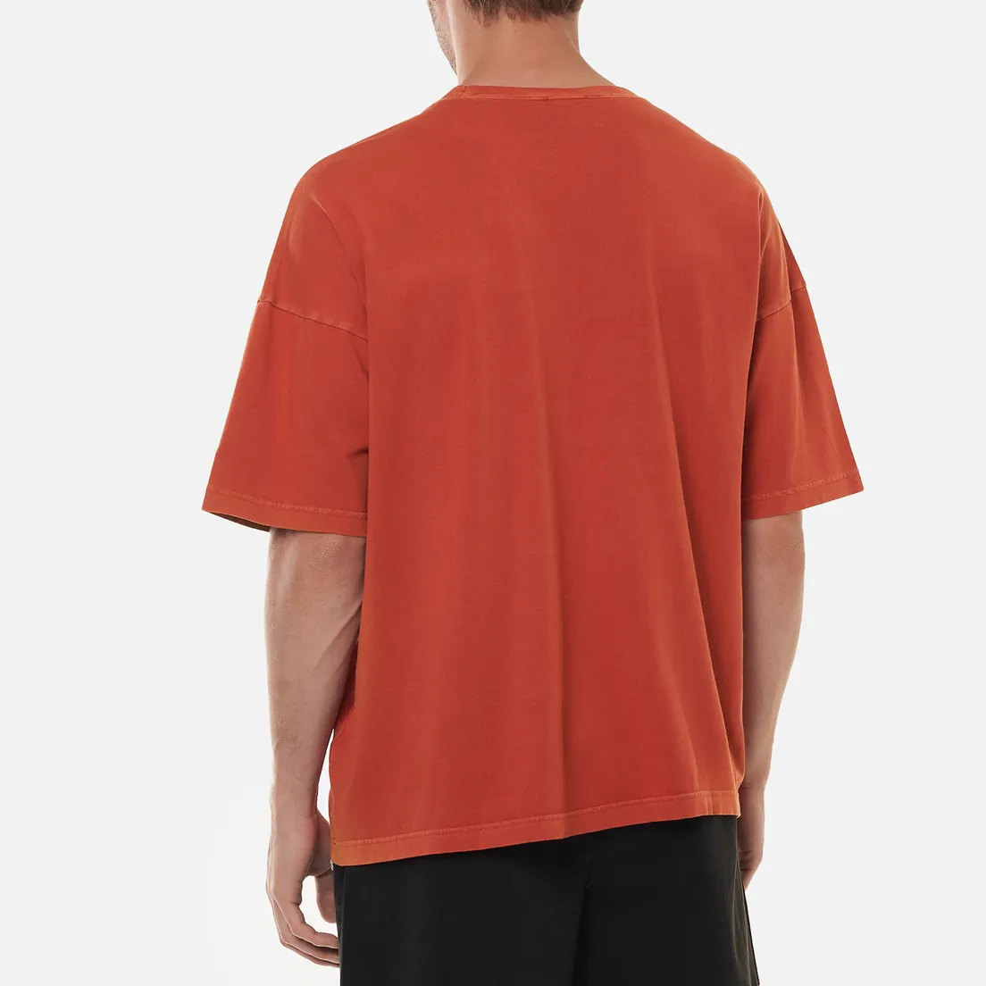Champion Reverse Weave Мужская футболка Script Logo Drop Shoulder