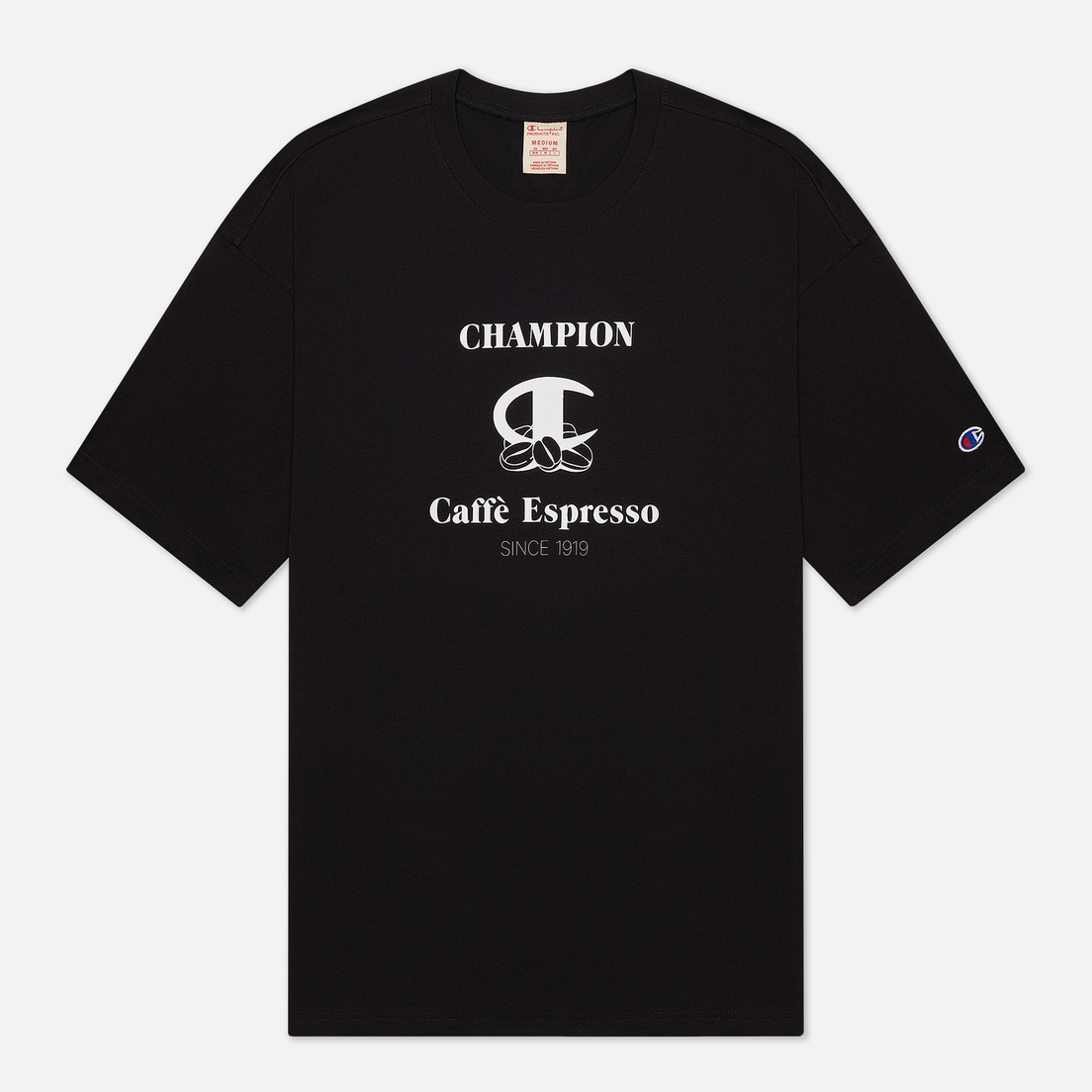 Champion Reverse Weave Мужская футболка Caffe Espresso Graphic