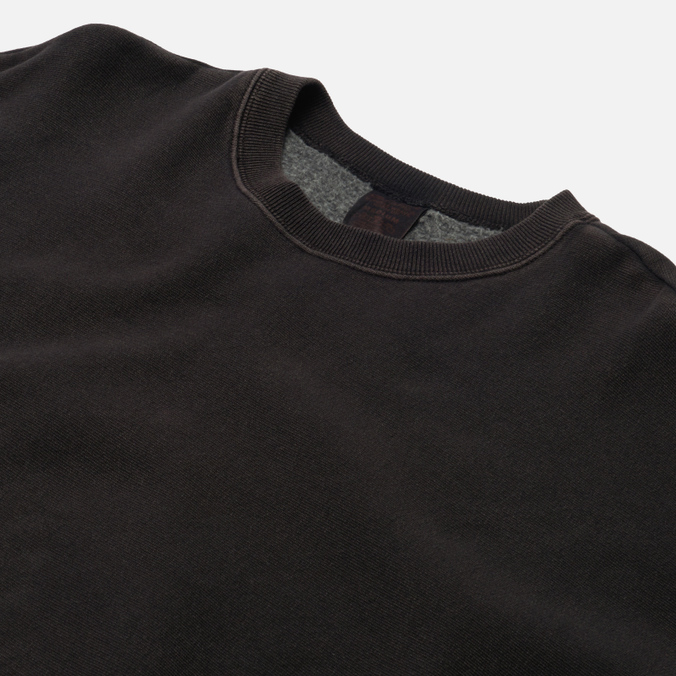 Мужская толстовка Champion Reverse Weave, цвет чёрный, размер S 216488-KK001 Garment Dyed & Acid Wash Crew Neck - фото 2
