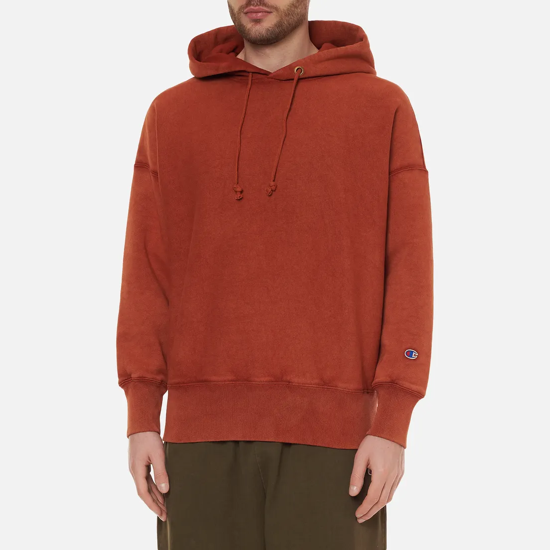 Champion Reverse Weave Мужская толстовка Garment Dyed & Acid Wash Hoodie