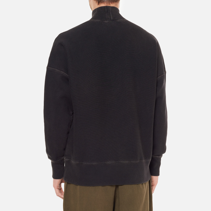 Мужская толстовка Champion Reverse Weave, цвет чёрный, размер XL 216491-KK001 Garment Dyed & Acid Wash High Neck - фото 4