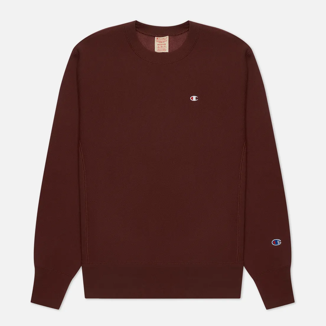 Champion Reverse Weave Мужская толстовка C Logo Crew Neck Custom Fit