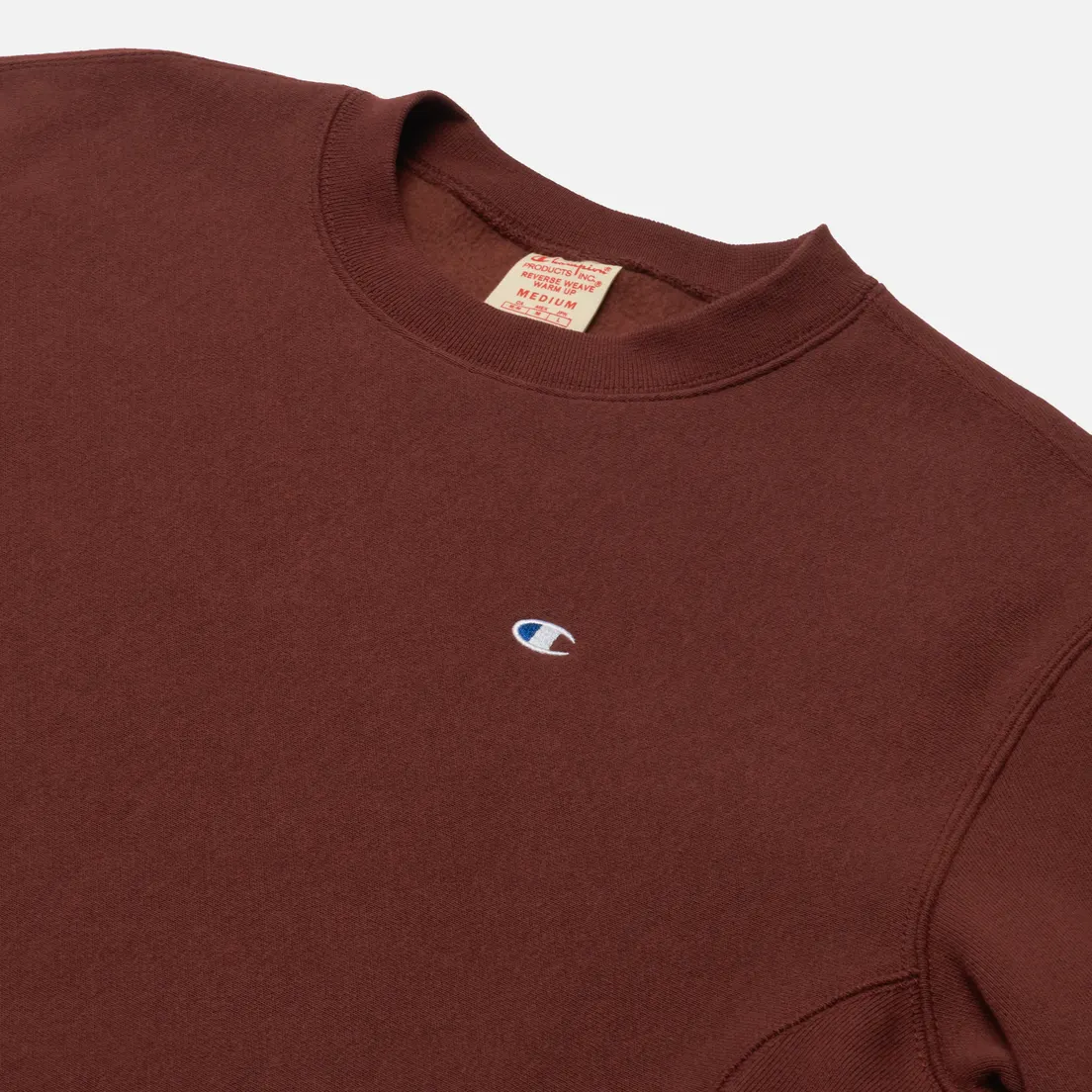Champion Reverse Weave Мужская толстовка C Logo Crew Neck Custom Fit