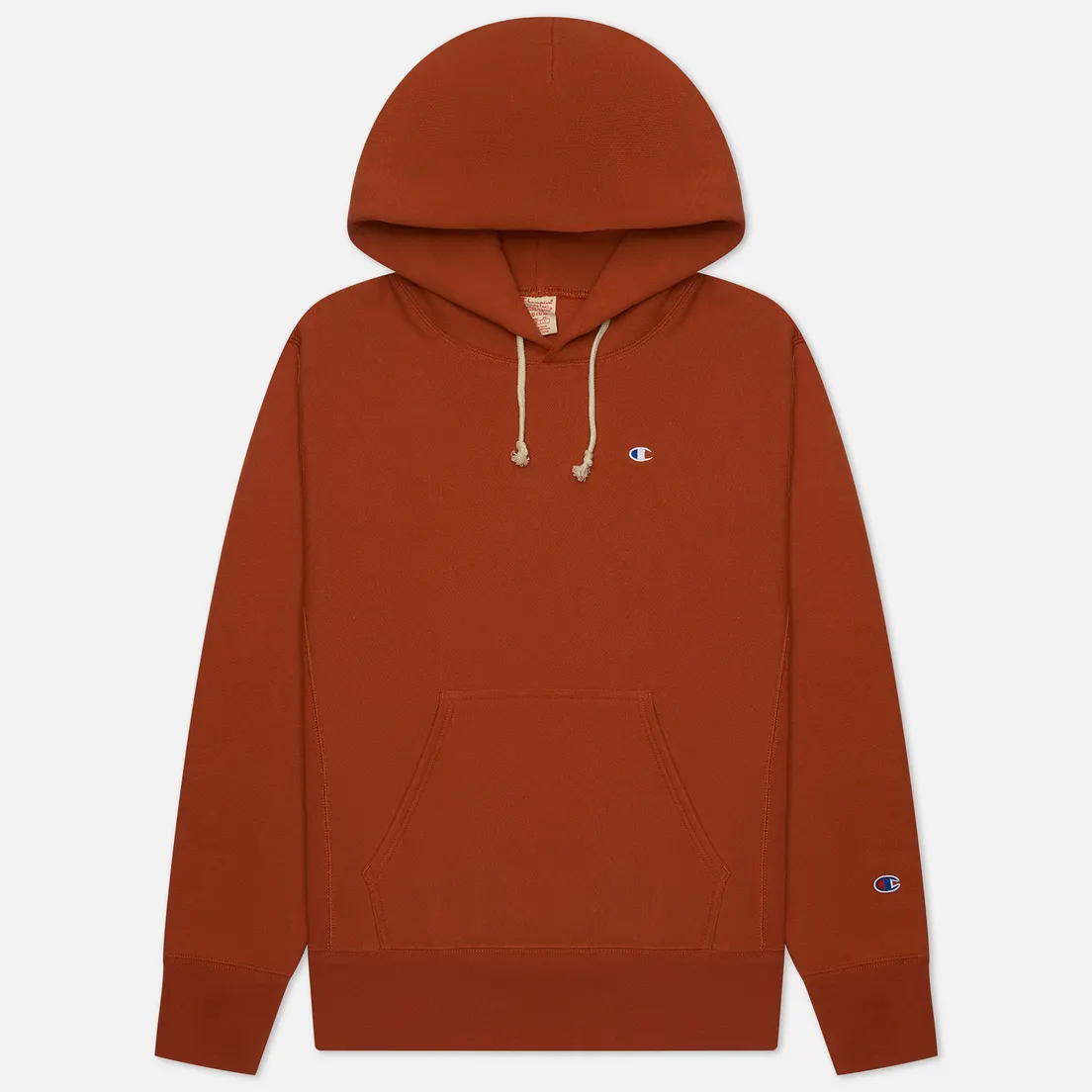 Champion Reverse Weave Мужская толстовка C Logo Hoodie Custom Fit