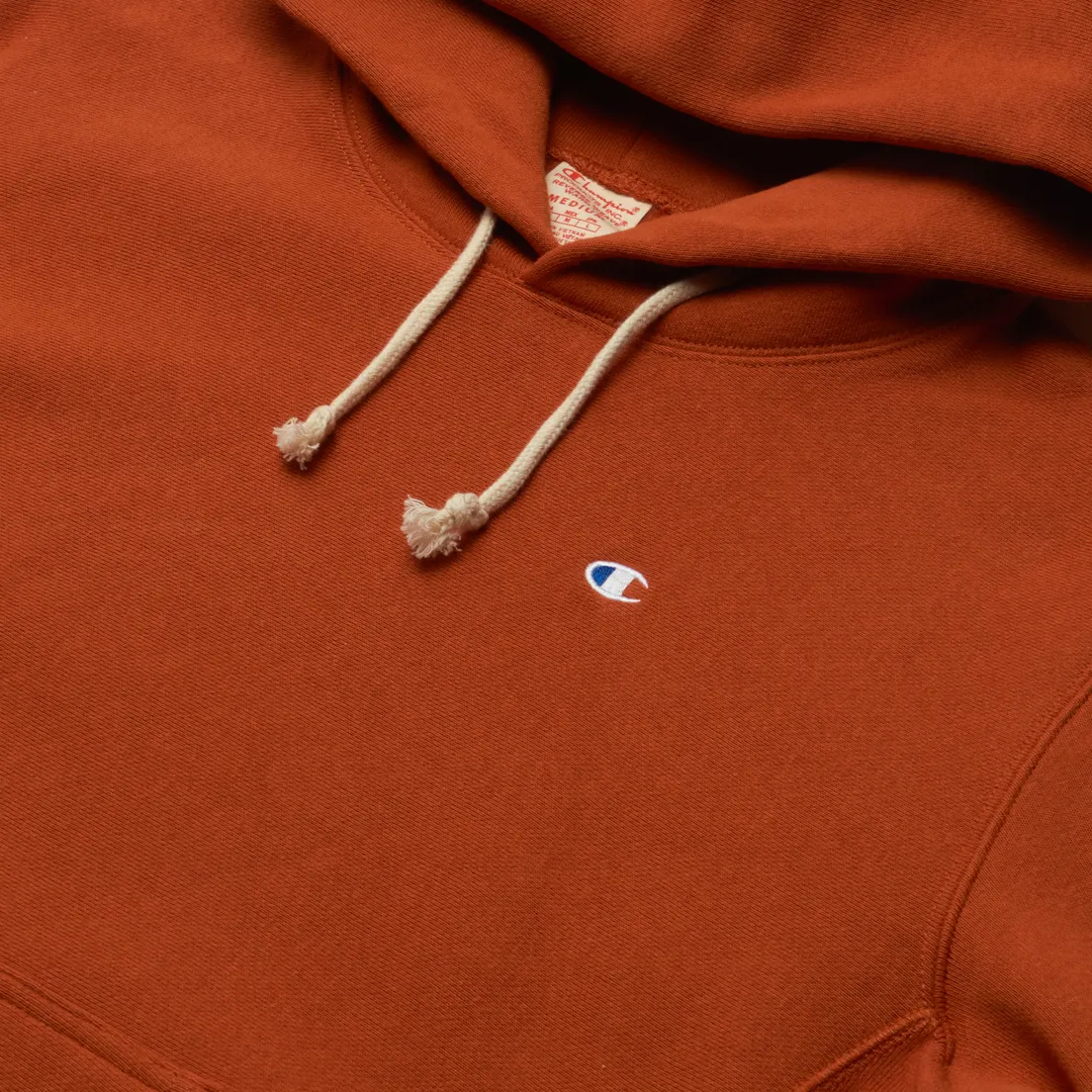 Champion Reverse Weave Мужская толстовка C Logo Hoodie Custom Fit