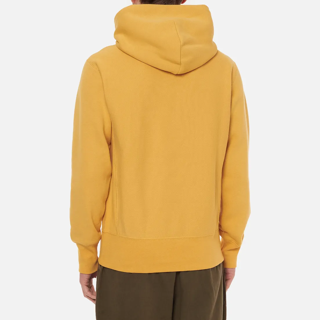 Champion Reverse Weave Мужская толстовка C Logo Hoodie Custom Fit