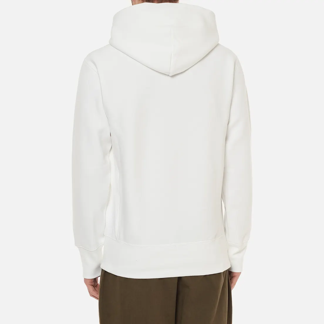 Champion Reverse Weave Мужская толстовка Script Logo Hoodie Custom Fit