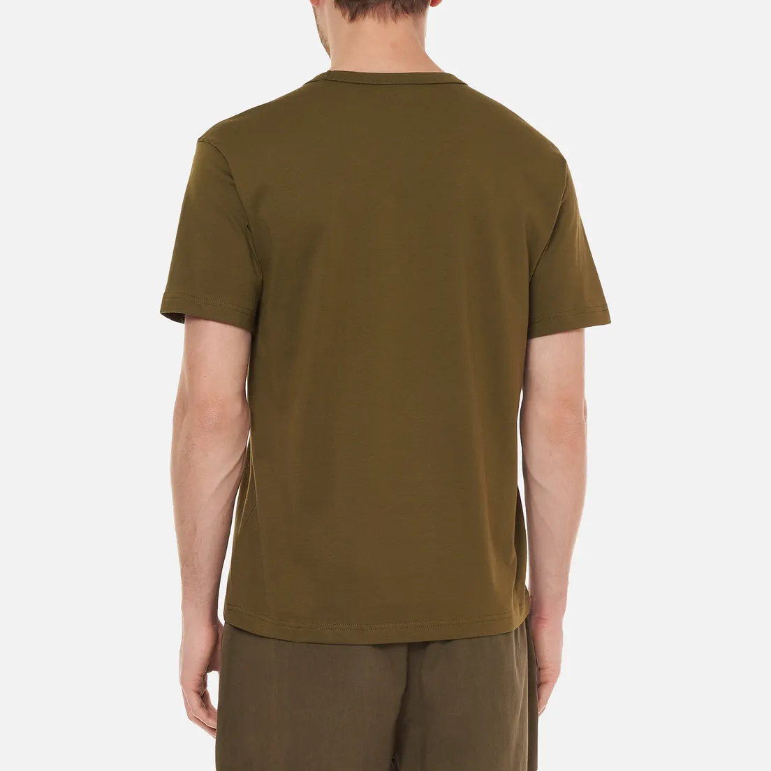 Champion Reverse Weave Мужская футболка Basic C Logo Crew Neck Comfort Fit