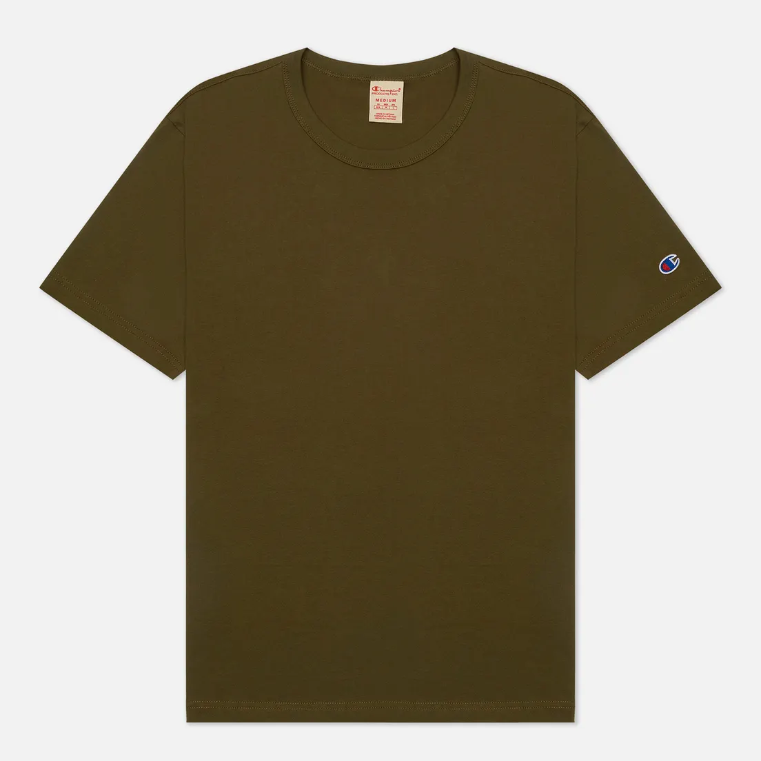 Champion Reverse Weave Мужская футболка Basic Crew Neck Comfort Fit