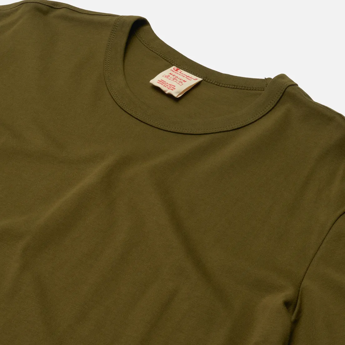 Champion Reverse Weave Мужская футболка Basic Crew Neck Comfort Fit