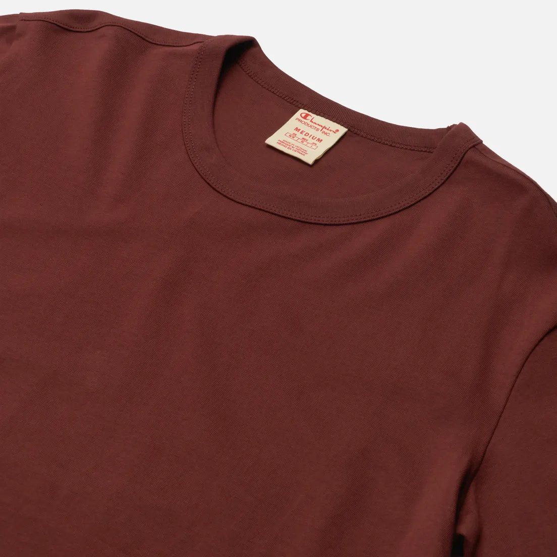 Champion Reverse Weave Мужская футболка Basic Crew Neck Comfort Fit