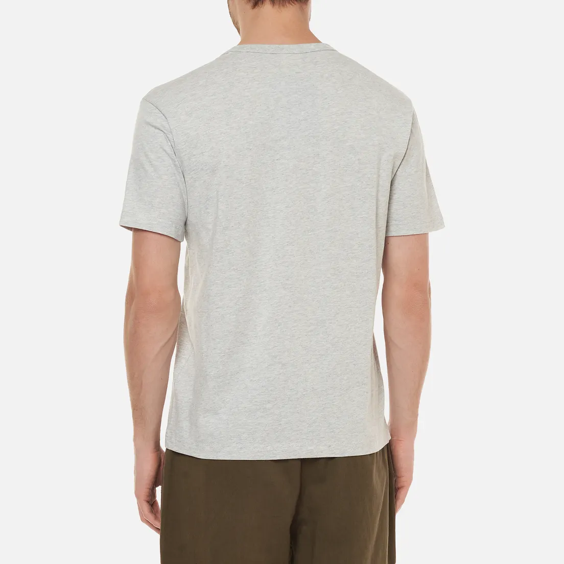 Champion Reverse Weave Мужская футболка Basic Big Script Logo Crew Neck Comfort Fit