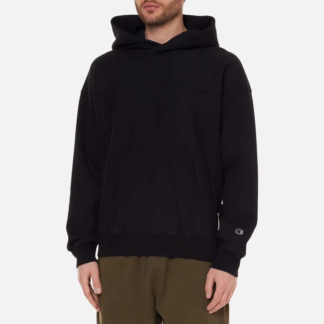 Champion Reverse Weave Мужская толстовка Organic Cotton Hoodie Custom Fit