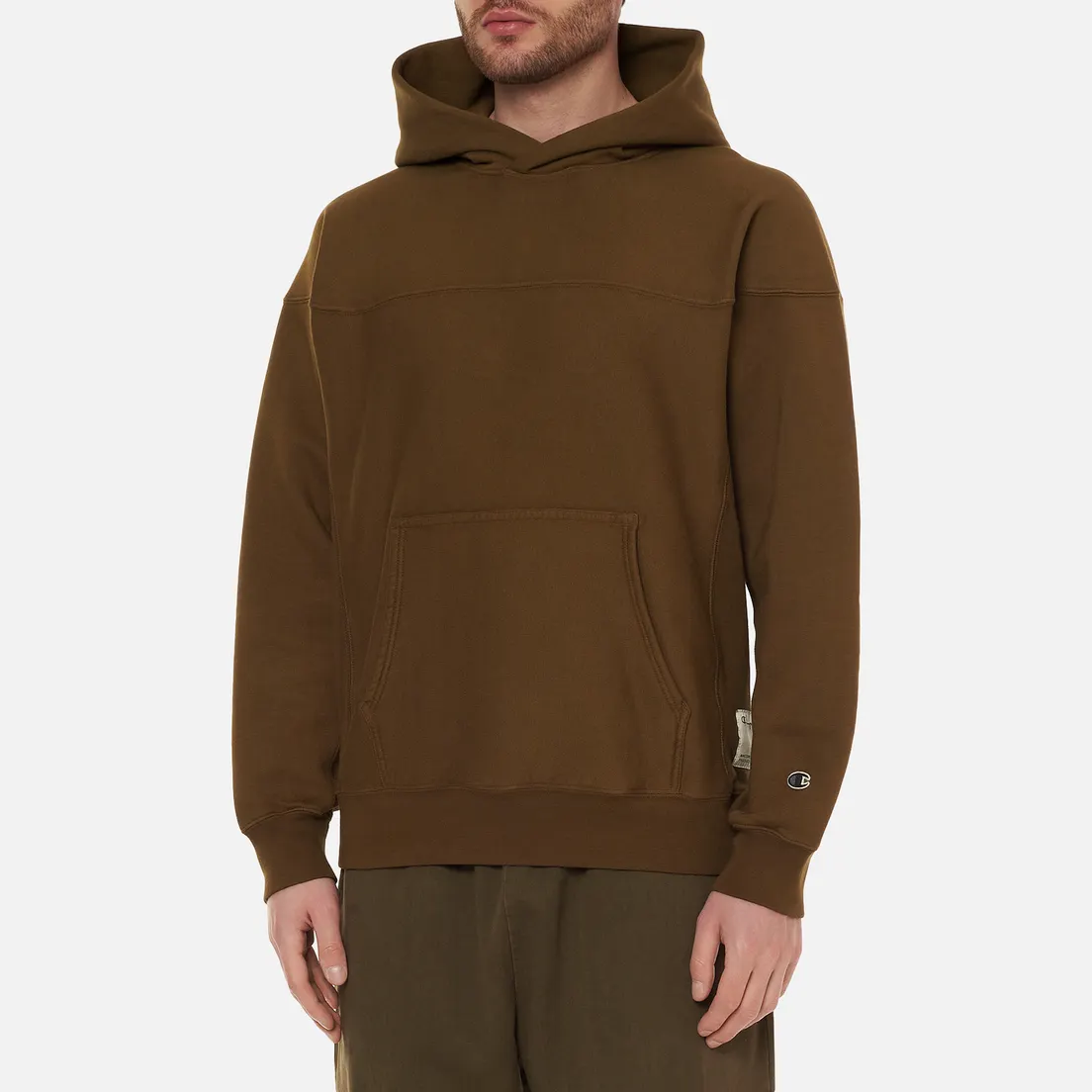 Champion Reverse Weave Мужская толстовка Organic Cotton Hoodie Custom Fit